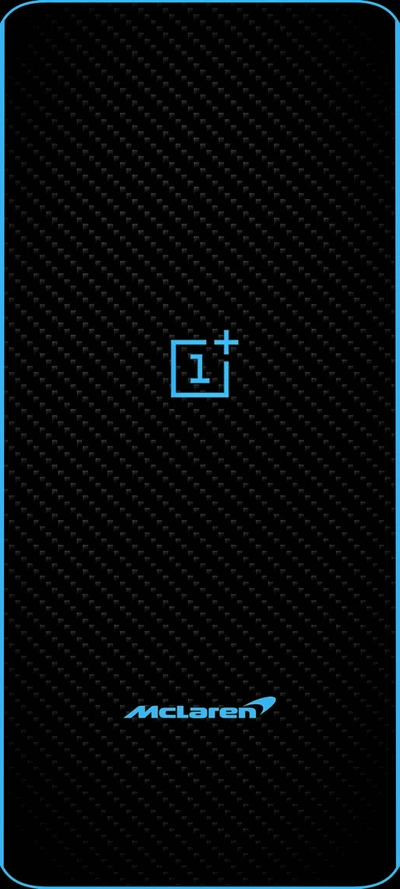 OnePlus McLaren Edition: Sleek Black Carbon Fiber Design with Blue Accents