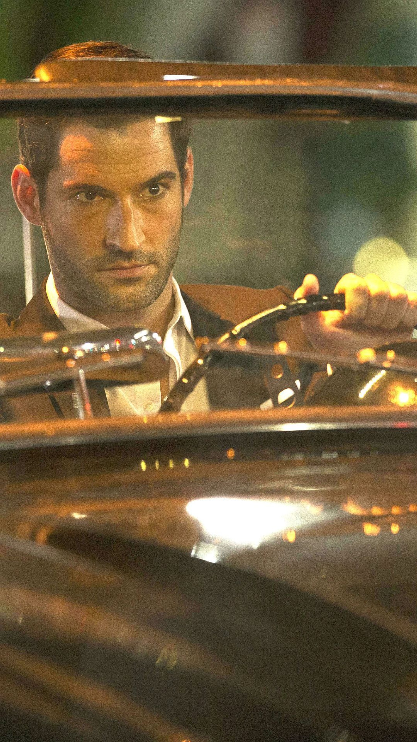 Скачать обои люцифер, lucifer, постер, том эллис, tom ellis