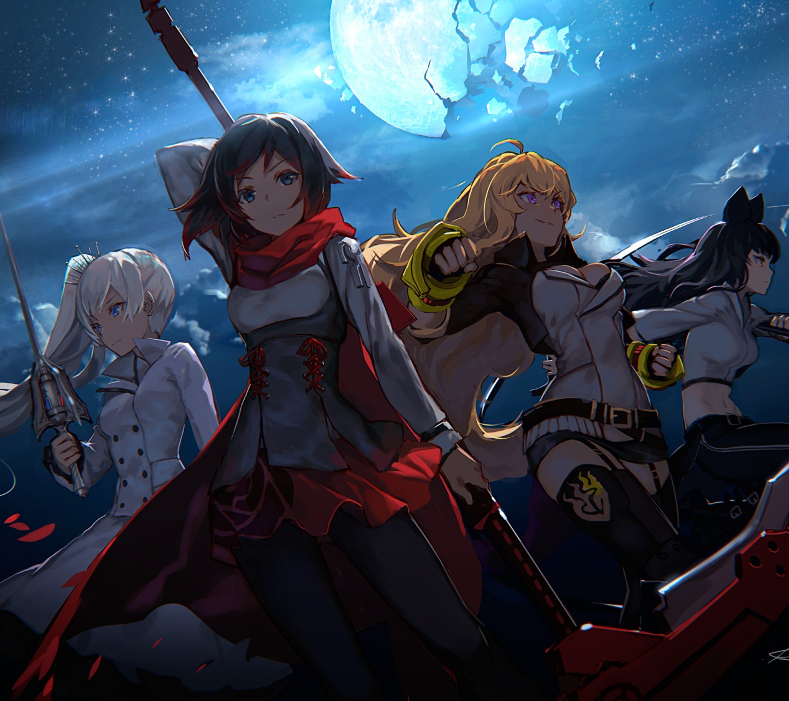 Descargar fondo de pantalla rubí, rwby