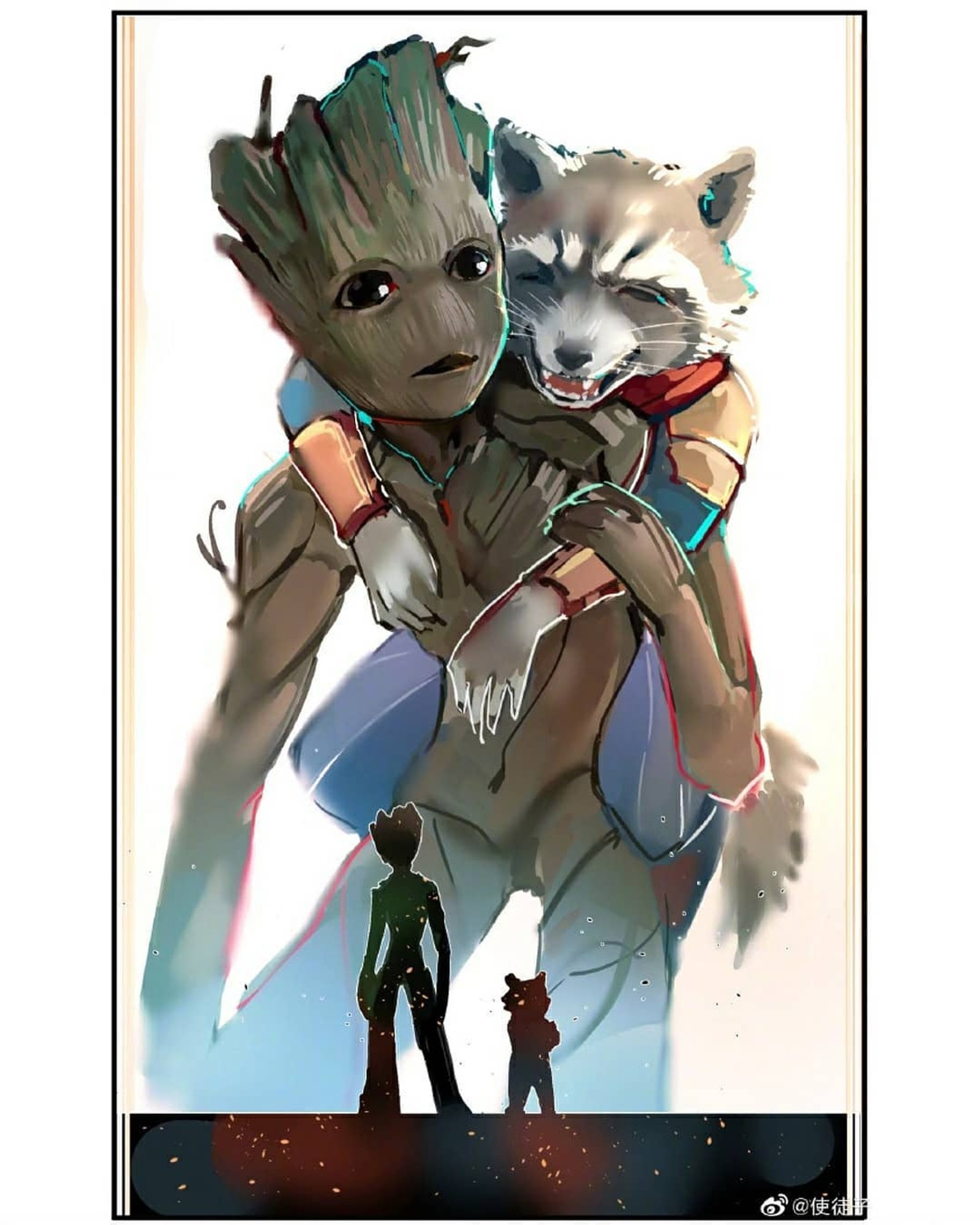 Guardians of the galaxy poster (animation, rächer, avengers, avengers endgame, endspiel)