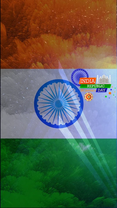 Celebrando el Día de la República de India: Un tributo a la bandera nacional