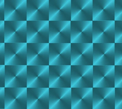 Turquoise Metallic Abstract Pattern