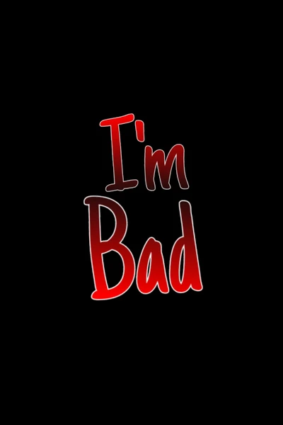 mauvais, bad in red, bad wallpaper, bad word, ghatiya