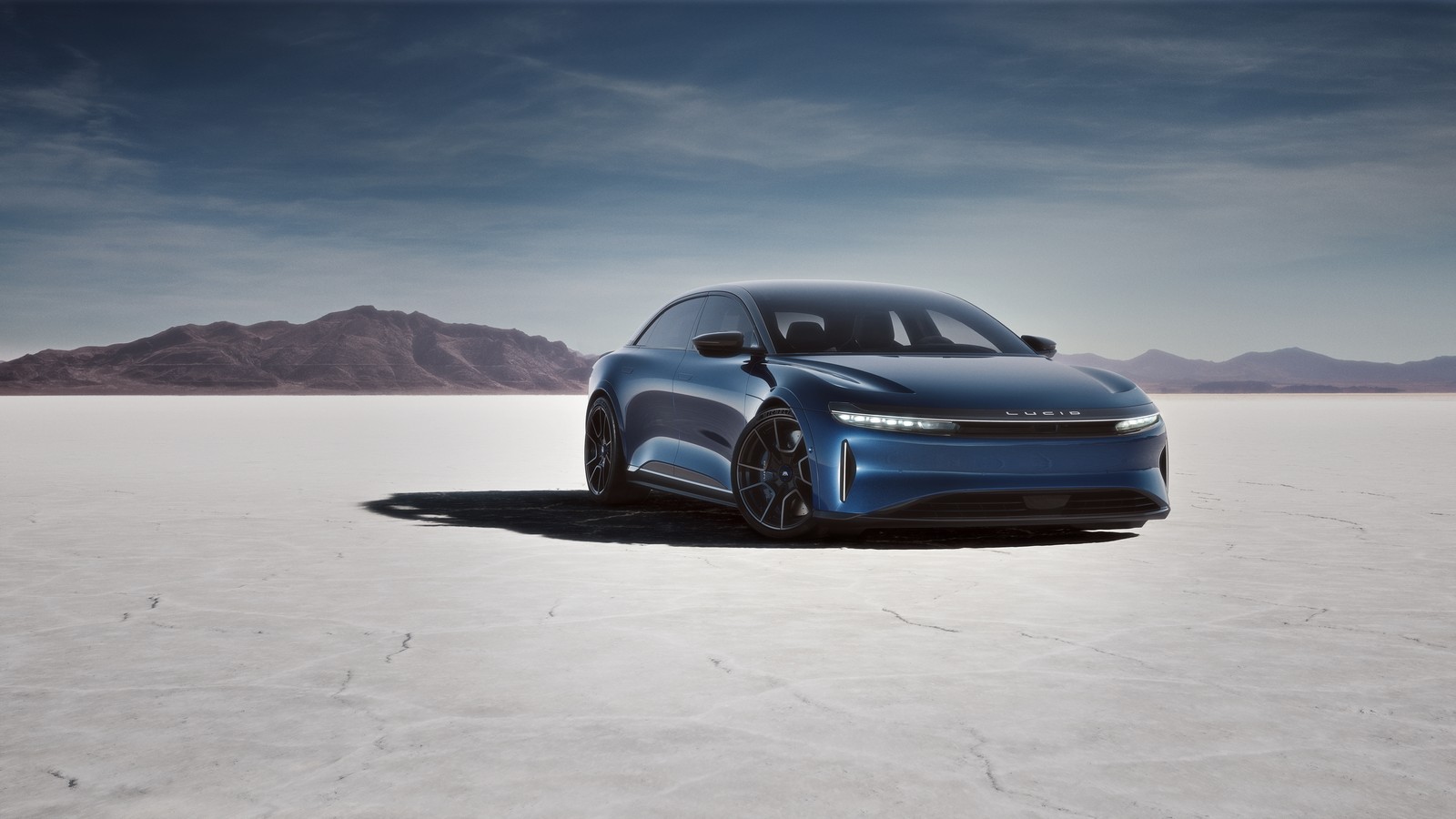 Скачать обои lucid air sapphire, электромобили, люксовый седан, 2023, машины