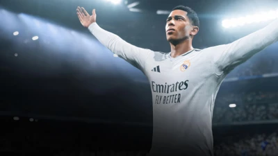 Джуд Беллингем празднует в EA Sports FC 25