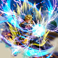 Gohan Unleashing Power: Super Saiyan Transformation in Dragon Ball Legends 4K Wallpaper