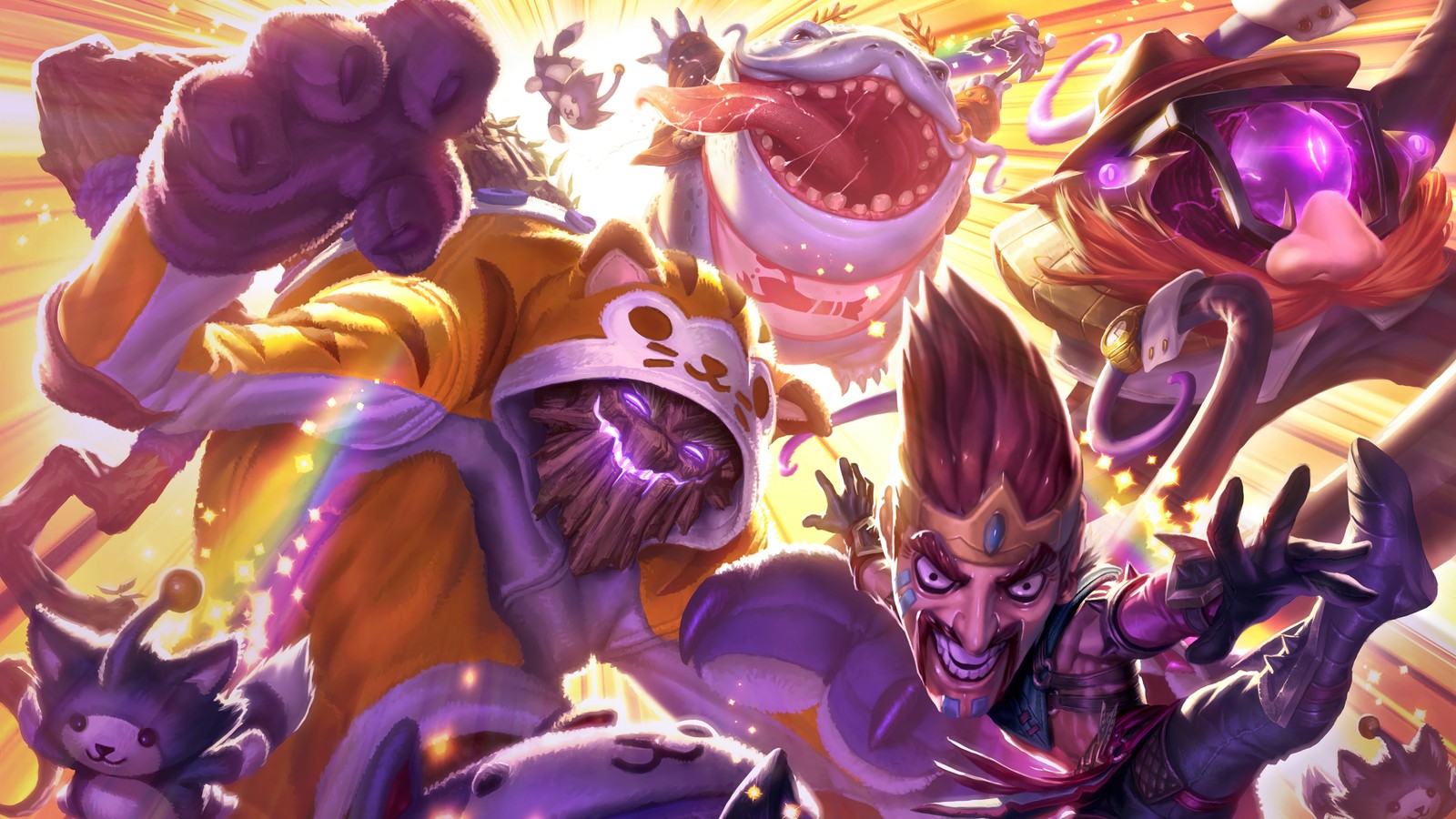 Lade aprilscherz, draven, meowkai, maokai, definitiv nicht Hintergrund herunter