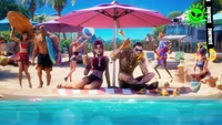 Fortnite Verano Cósmico: Fiesta en la Playa con Skins y Diversión