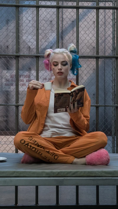 cosplay, doido, harley quinn, hd, prisão