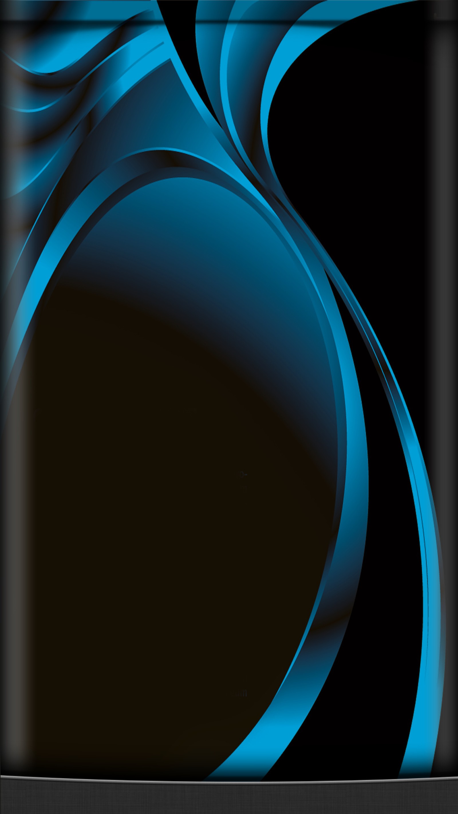 A close up of a black and blue background with a swirl (abstract, beauty design, blue, edge style, s7)