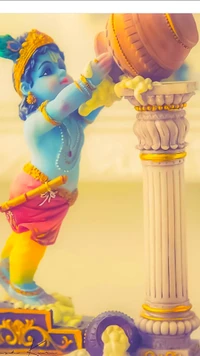 balgopal, niedlicher krishna