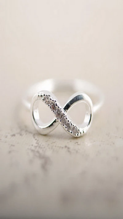 infinito, amor, anillo