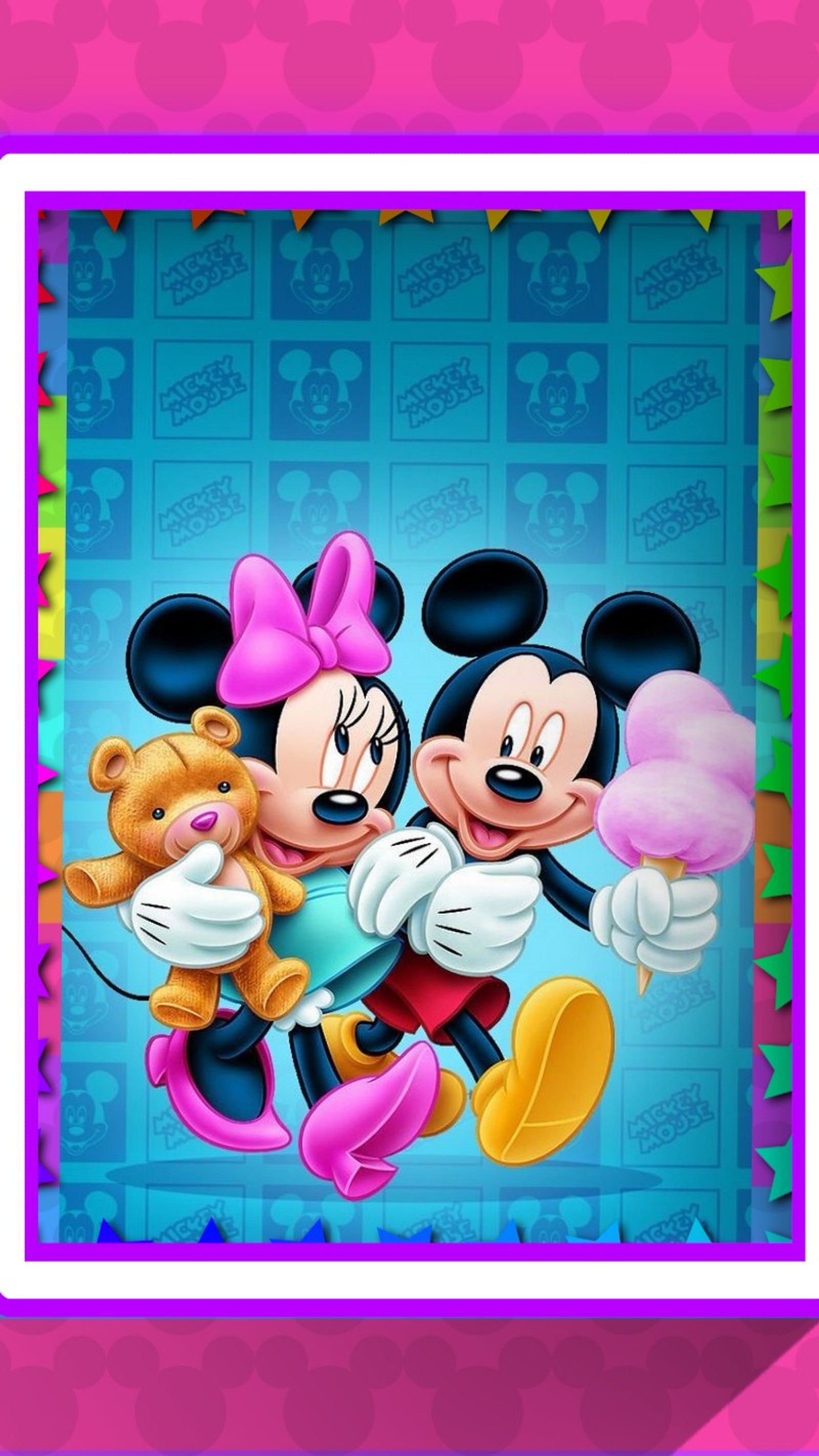 Mickey und minnie maus tapeten (mickey mouse, minnie maus, minnie mouse)