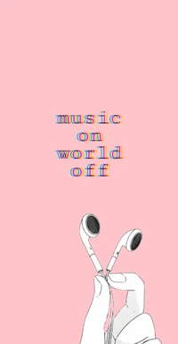 aesthetic, cute, ear buds, glitch, headphones