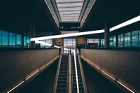 Modern Airport Architecture: Symmetrical Lines and Urban Transport