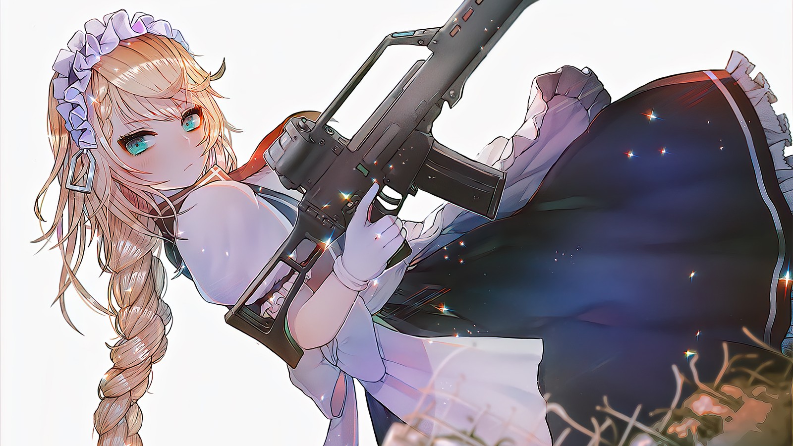 anime, girls frontline, video game, g36, rifle wallpaper