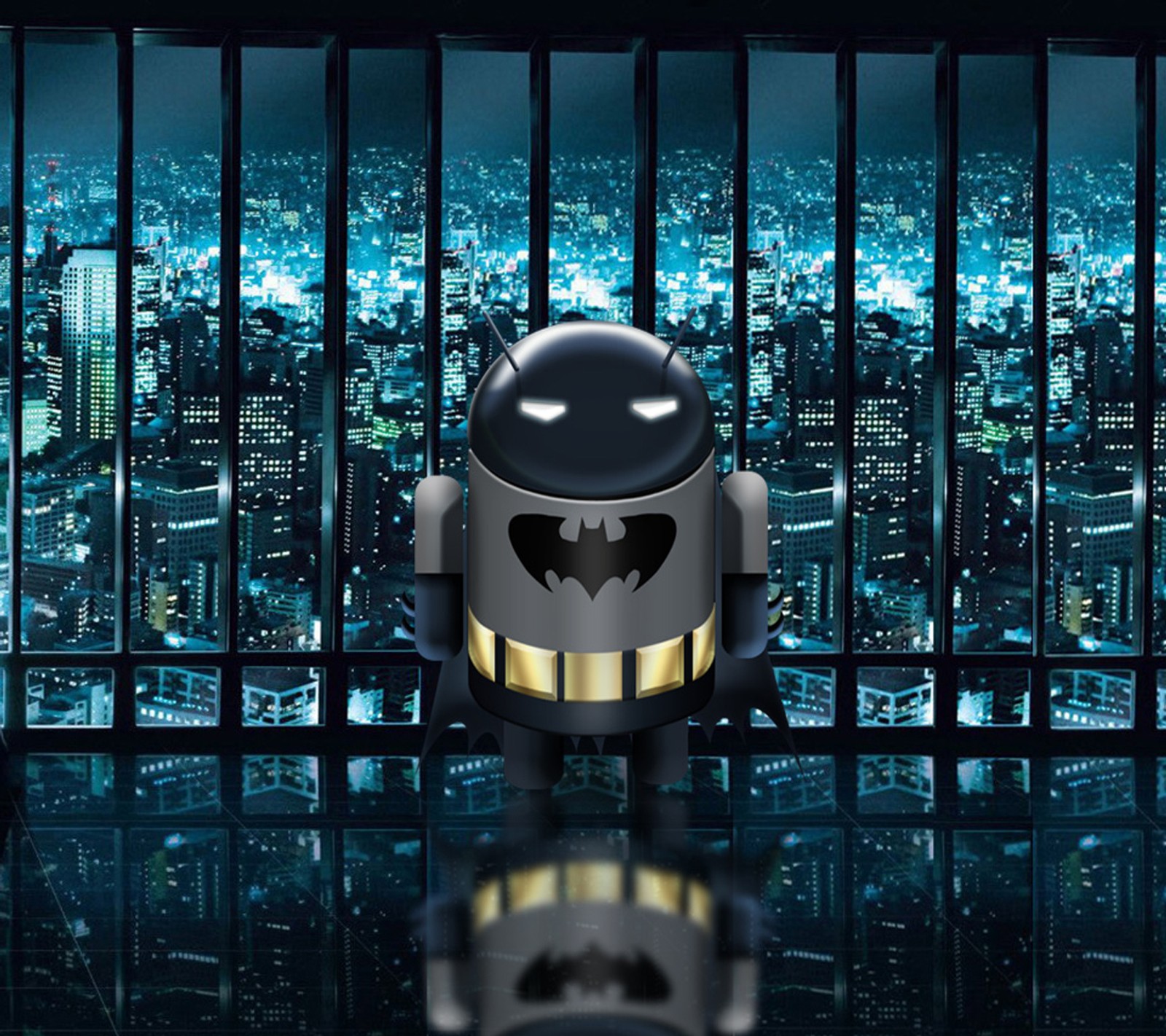 Скачать обои android, batman