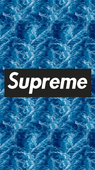 Supreme Waves: A Cool Oceanic Vibe