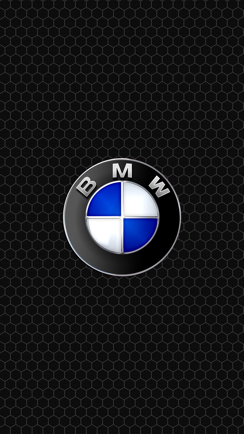 Логотип bmw на черном фоне (1080p, значок, bmw, эмблема, hd)