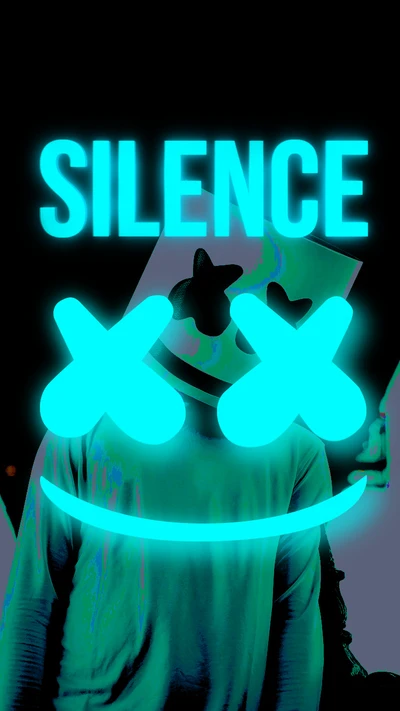 marshmello, música, silencio