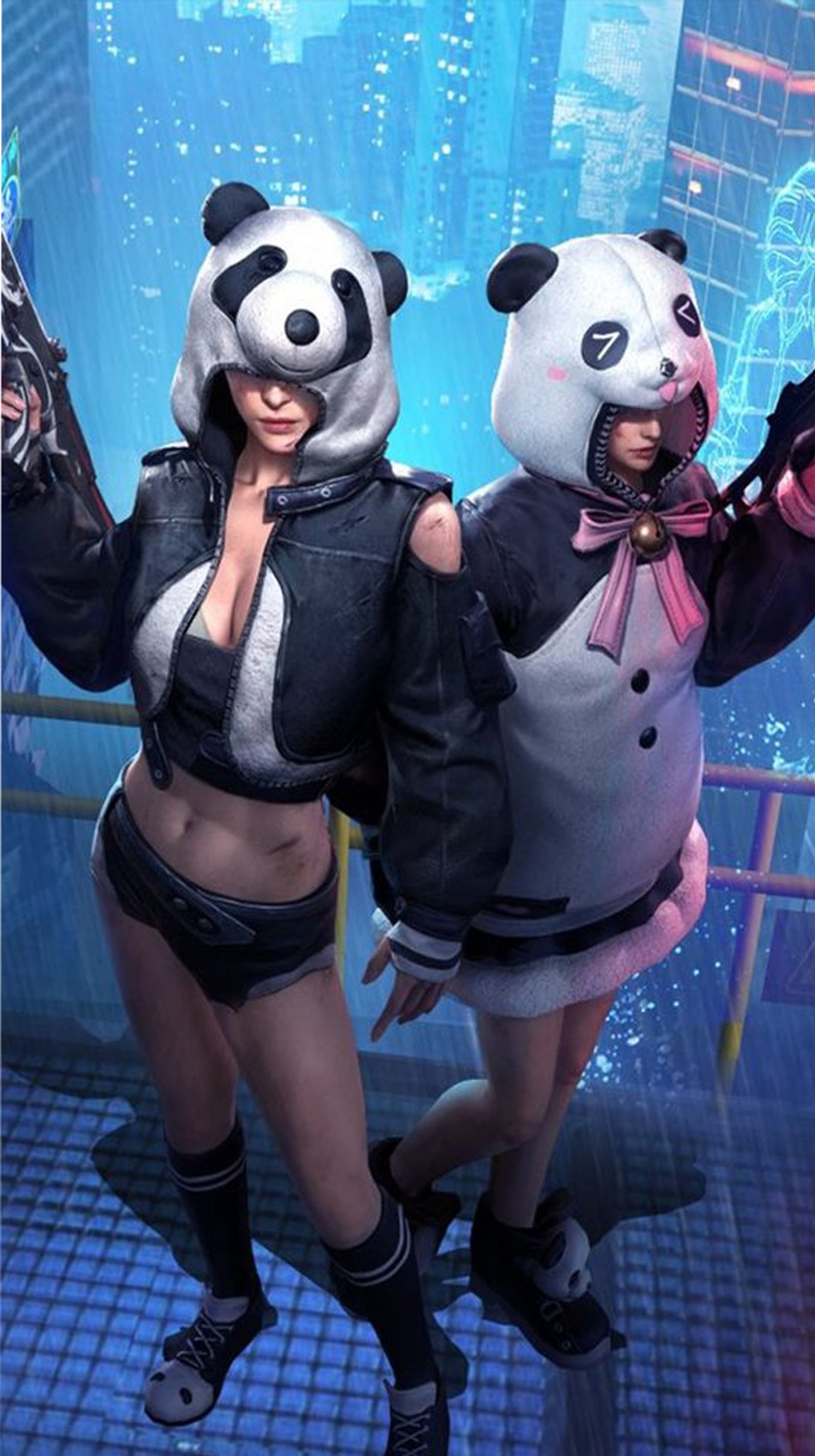 Descargar fondo de pantalla free fire, free fire panda, fu, juegos, garena