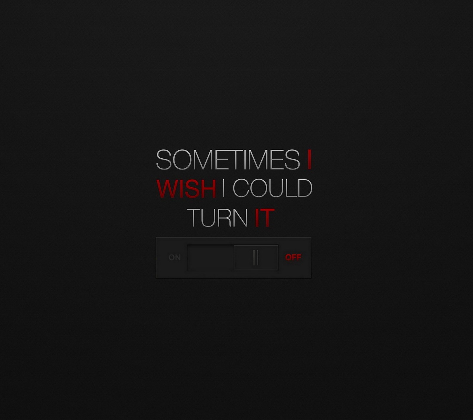 button black turn, on off, sometimes Download Wallpaper