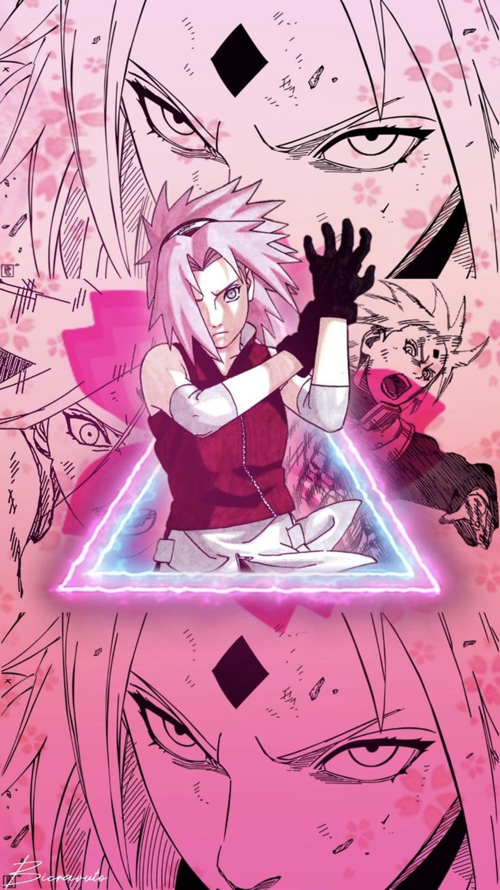 Téléchargez le fond d'écran balle, persona, sakura haruno