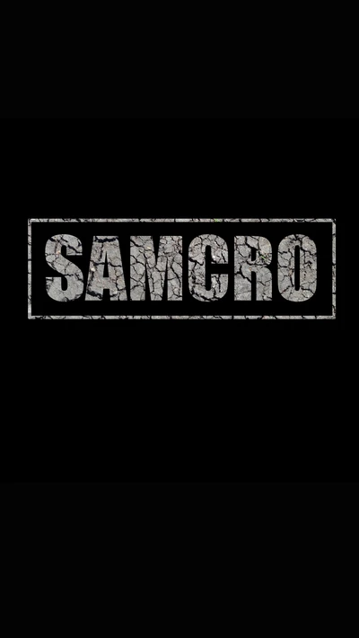 Logo Samcro : Emblème des Fils de l'Anarchie