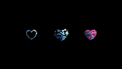 Heart Icons Representing Apple 15's Operating System Features