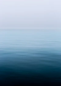 meer, horizont, blau, wasser, ruhig