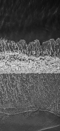 Padrões monocromáticos de ondas do oceano