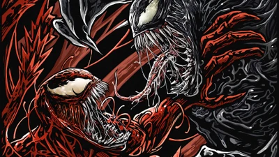 Episches Duell: Venom gegen Carnage aus 'Venom: Lass Carnage kommen