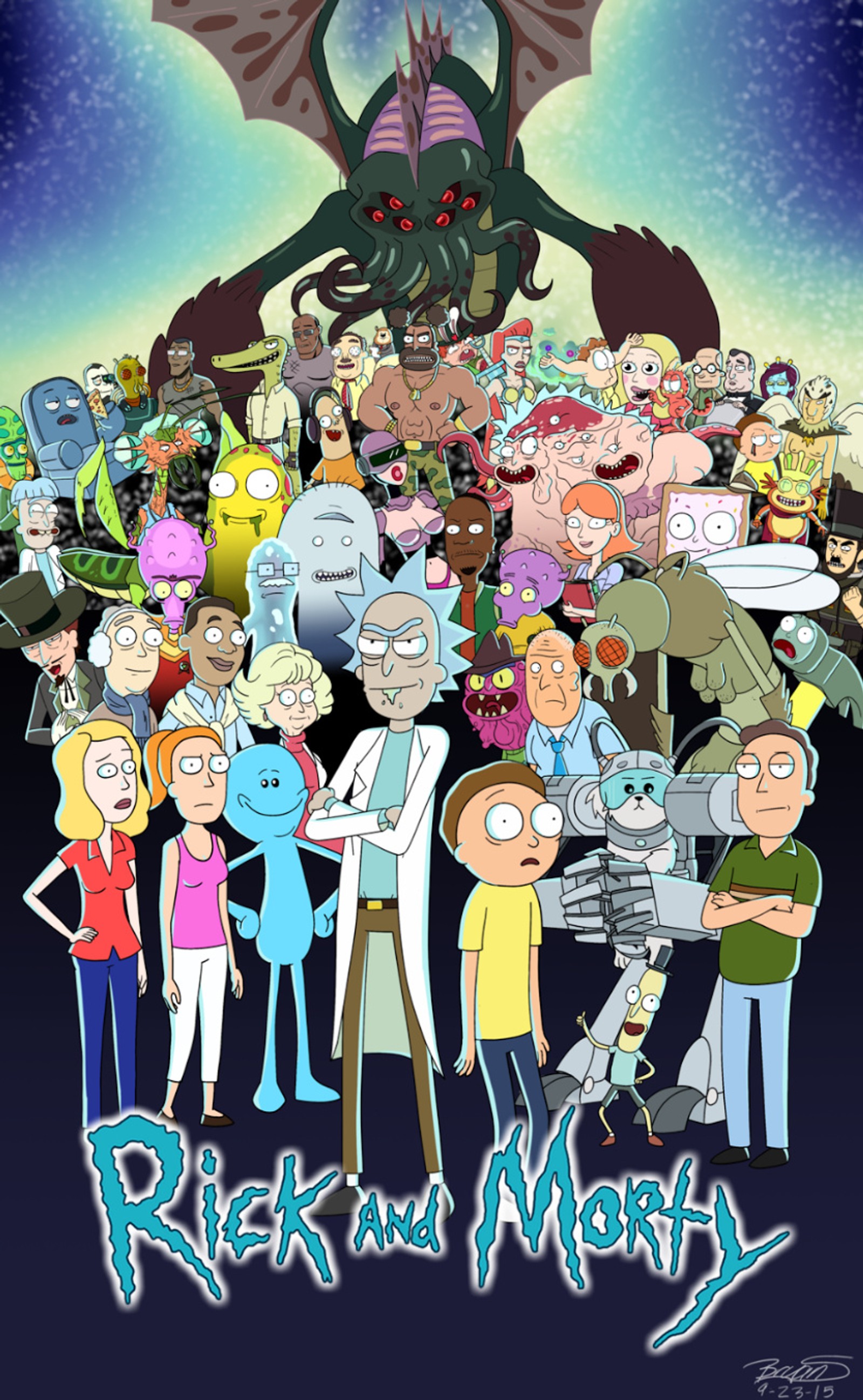 Descargar fondo de pantalla adult swim, morty, rick y morty, rick and morty, rick sanchez