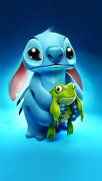 синий, стич, stich