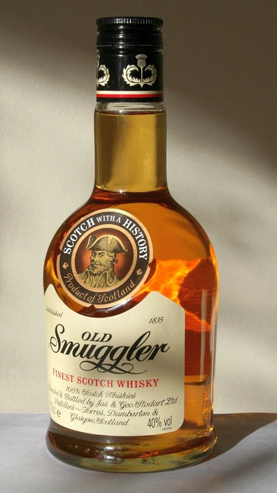 old smuggler, scotch whisky