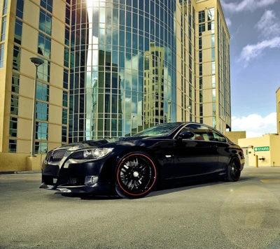 Black BMW M3 Series Edition in Urban Setting