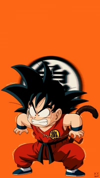 Скачать обои dragon ball z, гохан, gohan, goku