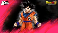 Super Goku listo para la batalla en Dragon Ball HD