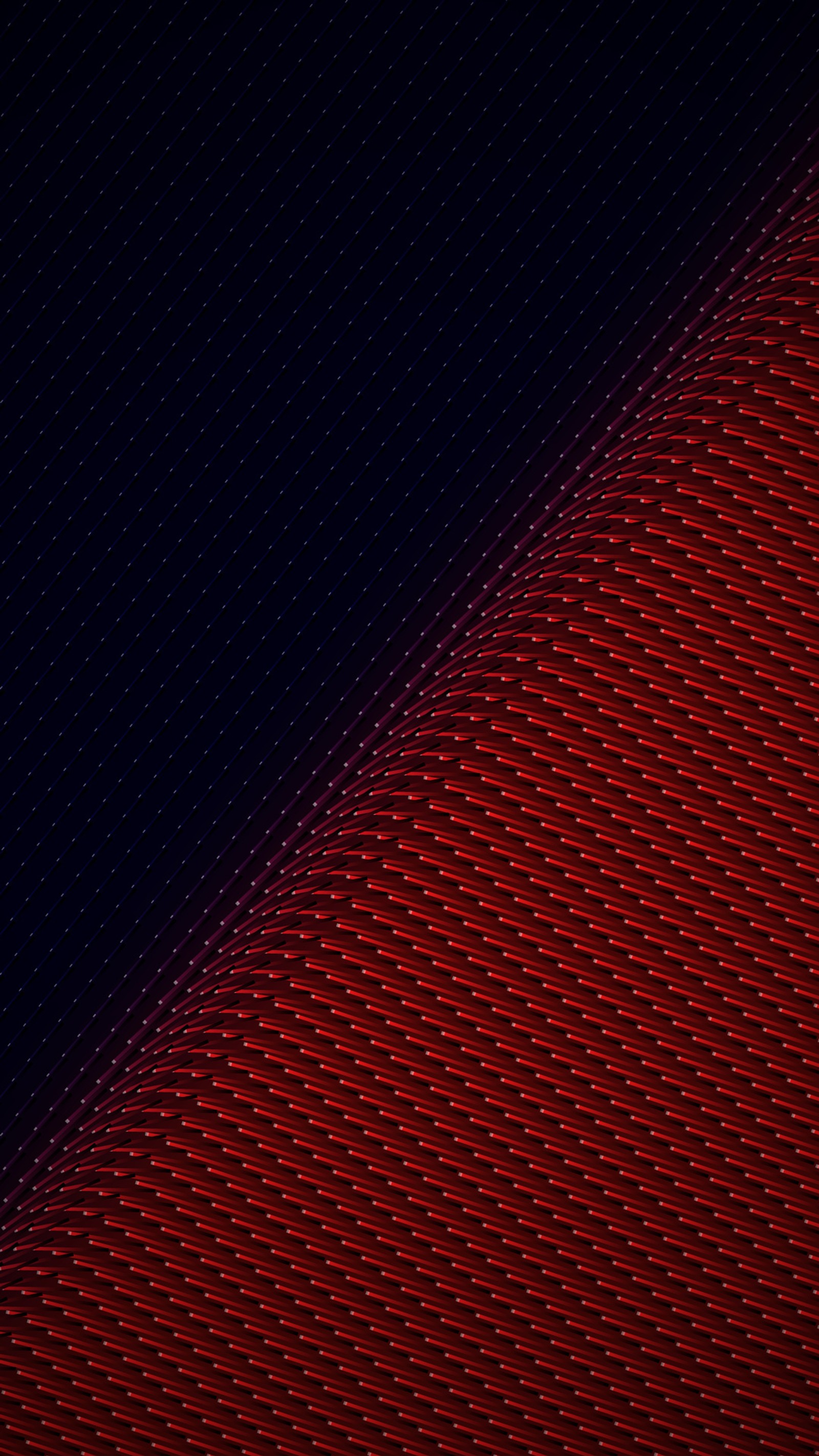 Un primer plano de un fondo rojo y negro con una franja roja y negra (abstracto, fondo, negro, metal, rojo)