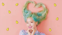 twice, kpop, girls, dahyun, kim da hyun wallpaper