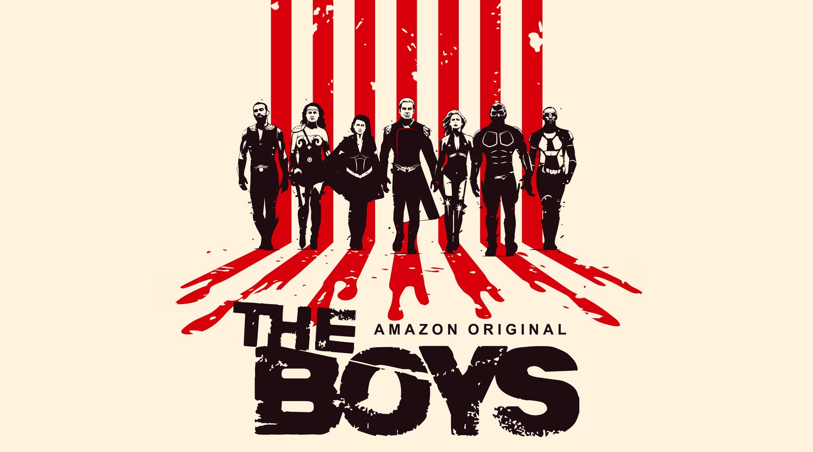 Póster de la película "los chicos" (los chicos, serie 2023, 5k, ilustración, series originales de amazon)