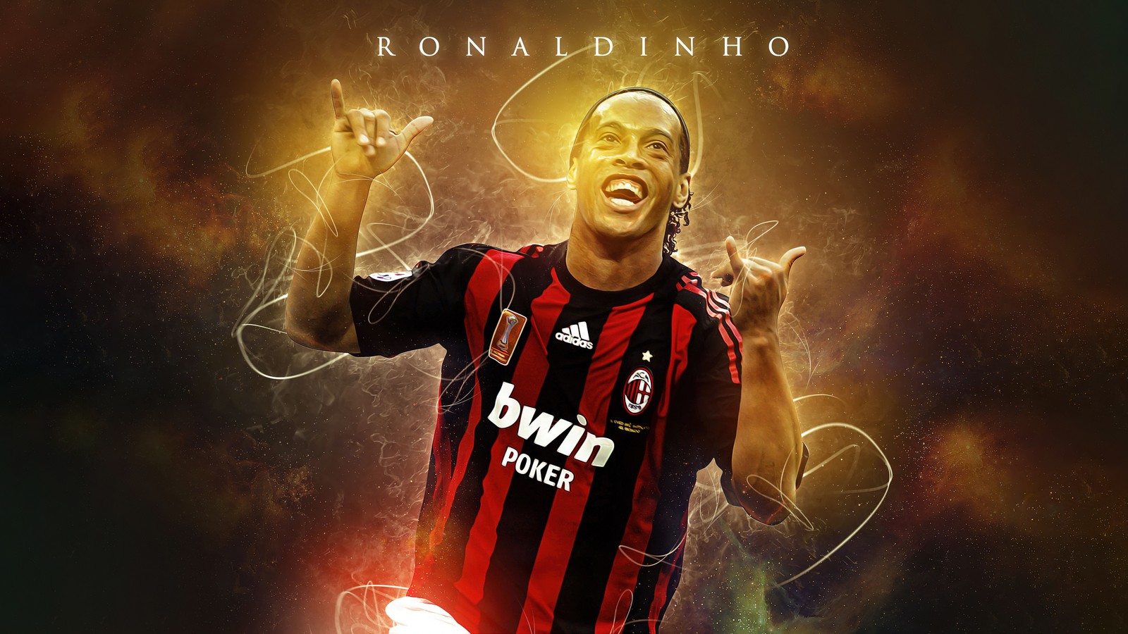 Fondos de pantalla de ronaldinho ronaldinho fondos de pantalla de ronaldinho (ronaldinho, ac milán, jugador de fútbol brasileño, 5k, deportes)