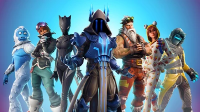 Heróis épicos de Fortnite: Um conjunto diversificado de figuras de ação