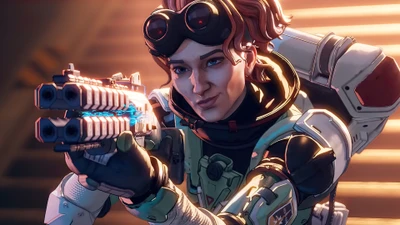 Горизонт из Apex Legends: Сезон 9 Наследие с тактическим оружием