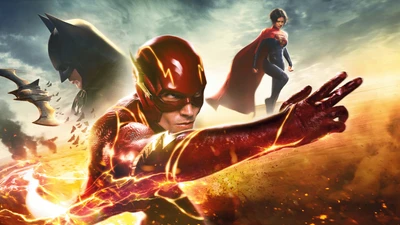 the flash 2023, film, blitz, batman, supergirl