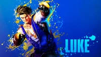 luke, street fighter 6, jeux, fond décran 4k