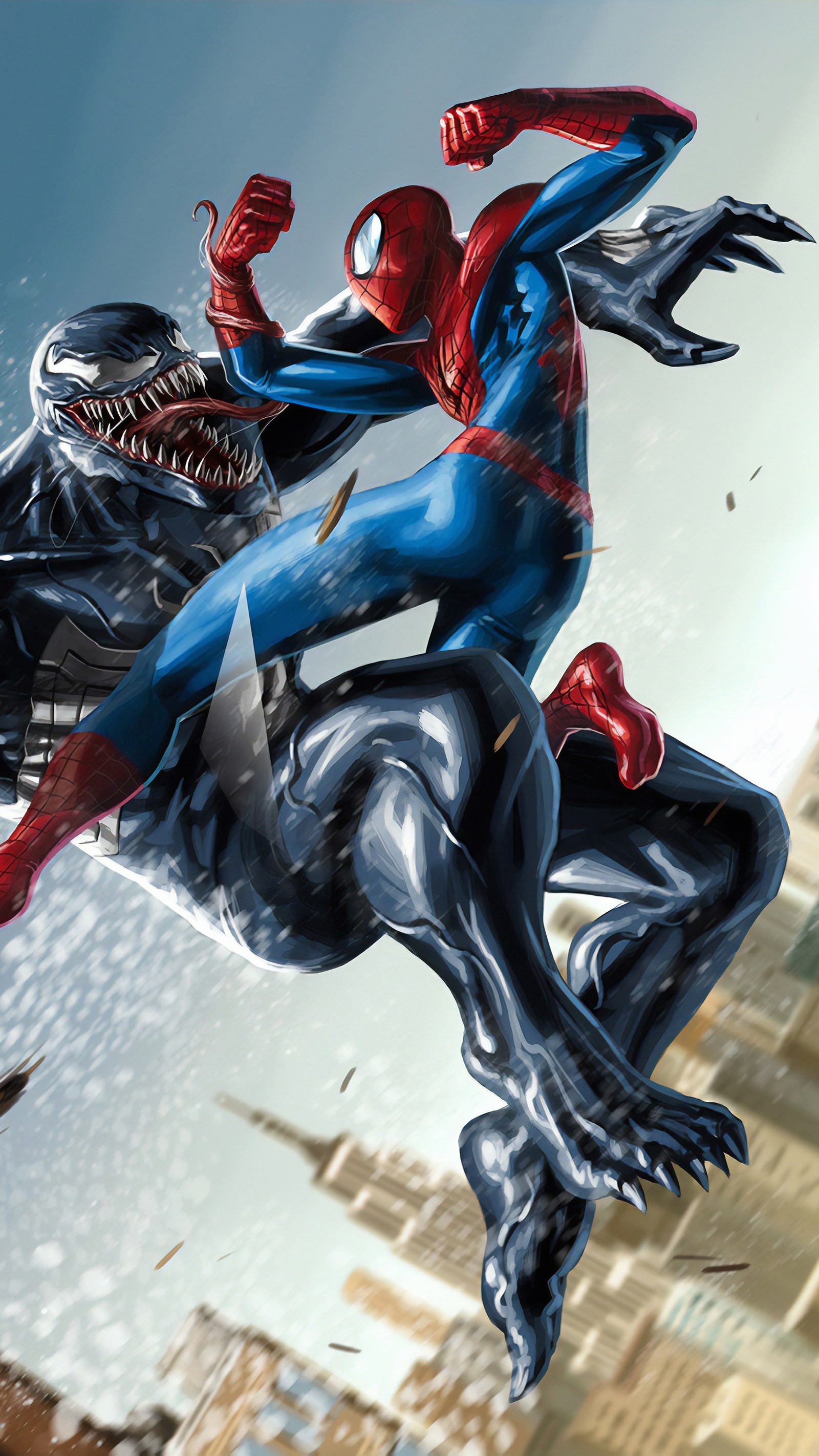 spider man, venom, marvel comics, superhero, toy wallpaper