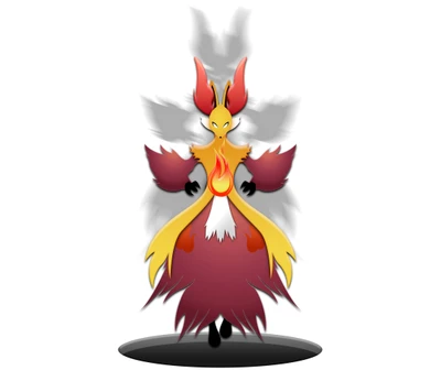 Delphox : Le Pokémon Renard Psychique Enflammé