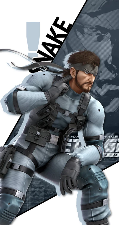 cobra, solid snake, smash bros snake