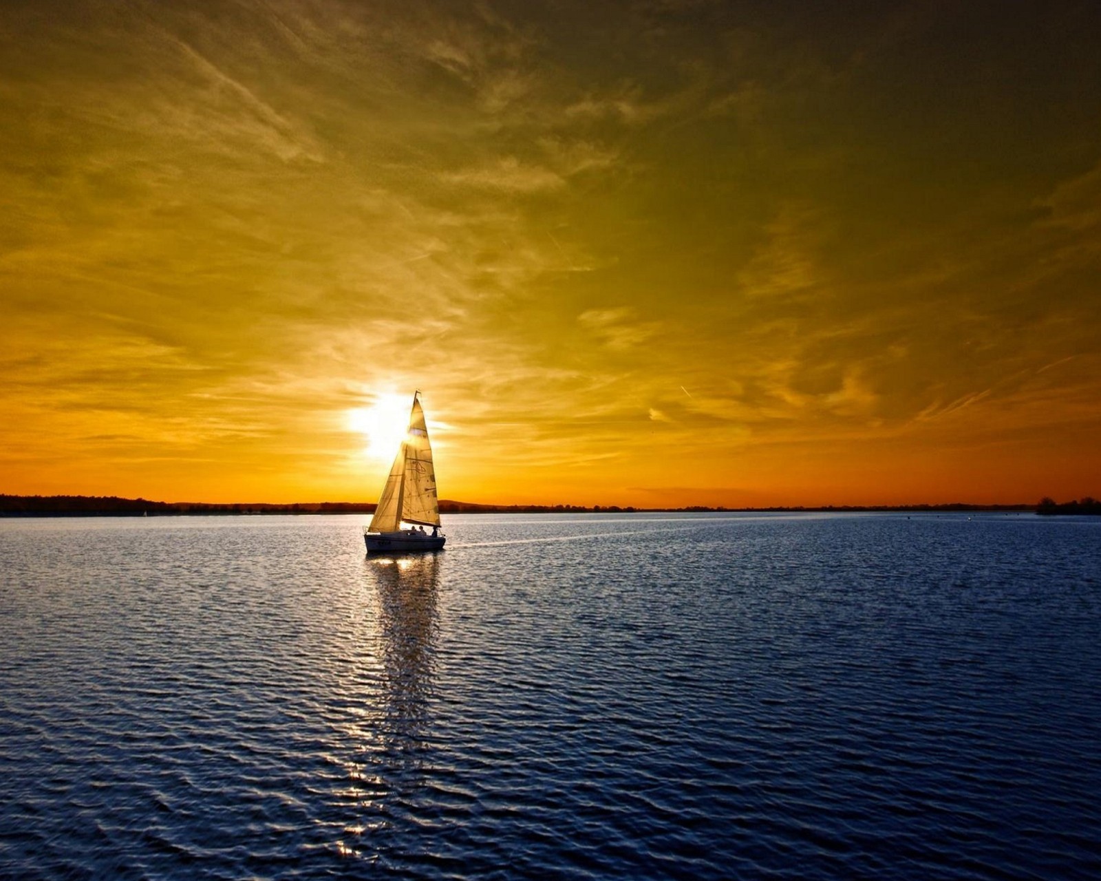 Скачать обои sailboats, море, вода